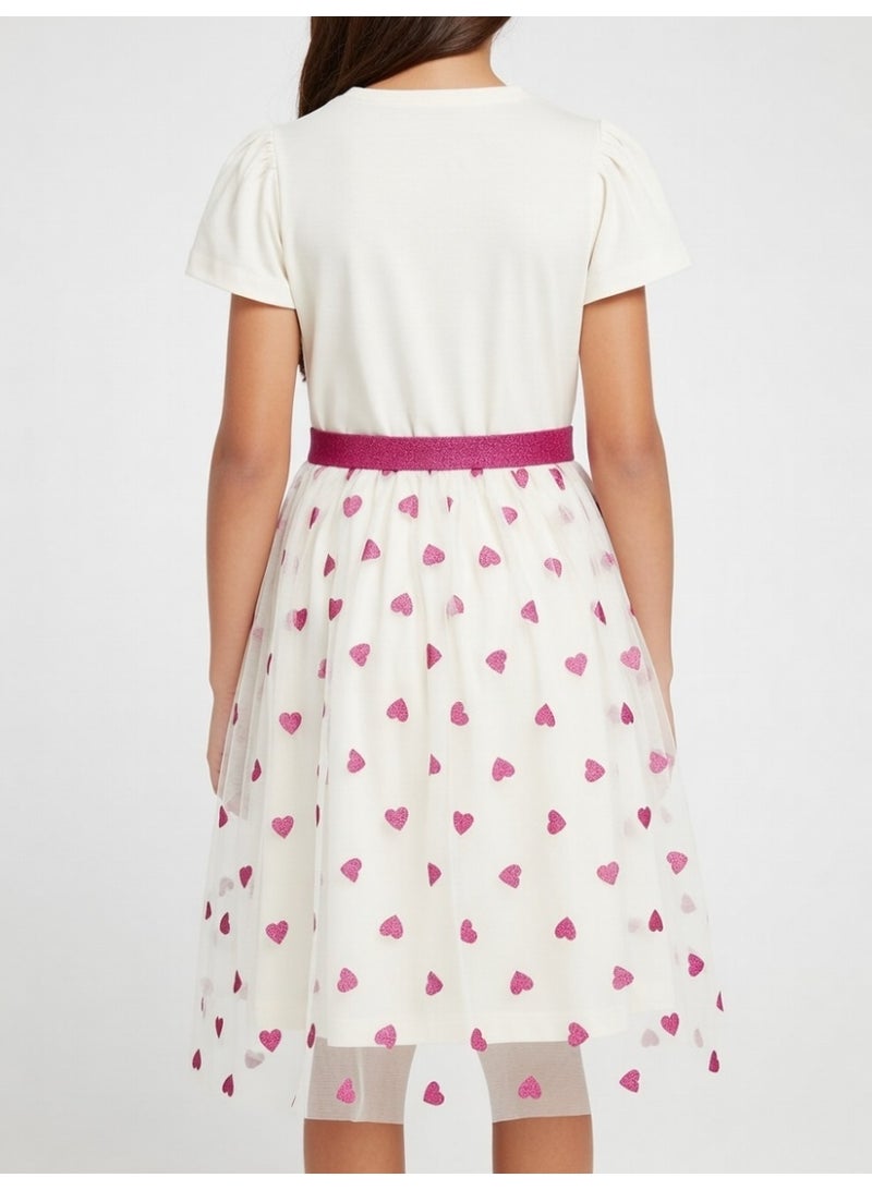 Hello Kitty | Tulle Dress | Cream - Image 2